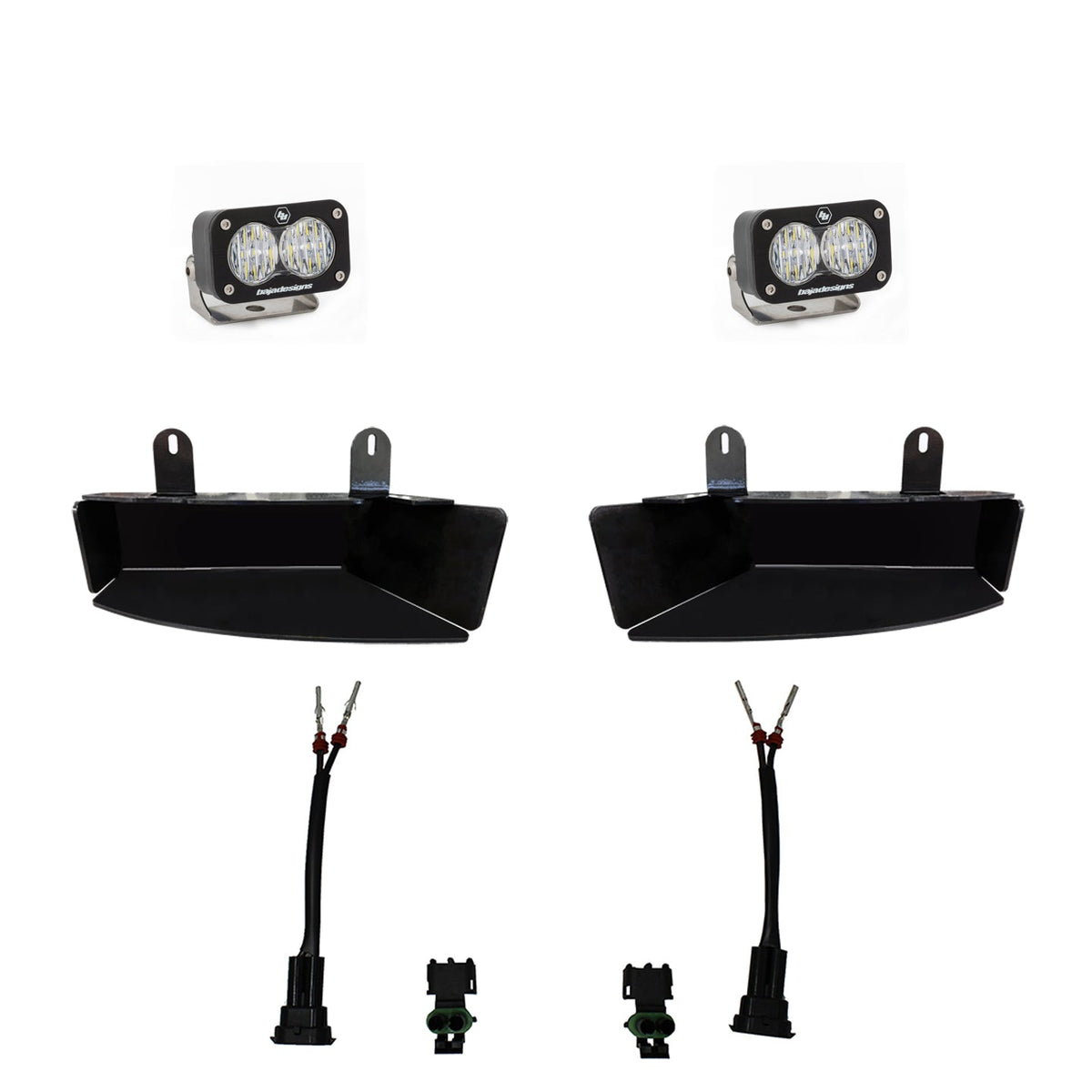 Dodge Ram Light Kit For Ram 2500/3500 19-On FPK S2 Sport W/C White Baja Designs - 448042