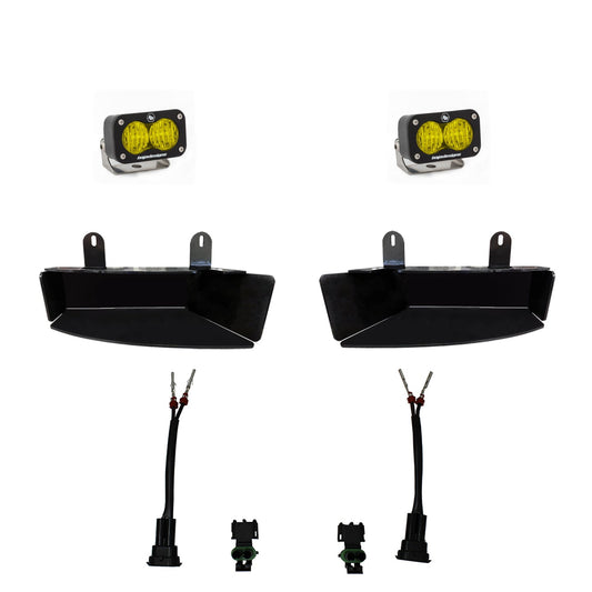 Dodge Ram Light Kit For Ram 2500/3500 19-On FPK S2 Sport W/C Baja Amber Baja Designs - 448043