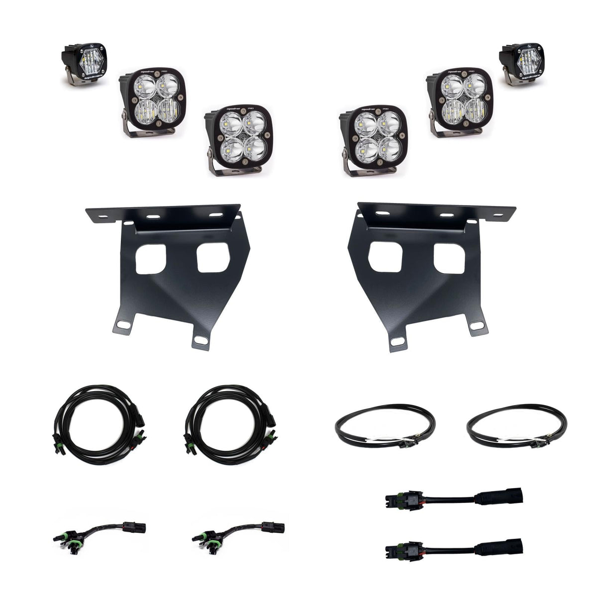 Aftermarket Fog Pocket Pro Kit Fits 21-On Ford Raptor Baja Designs - 448056