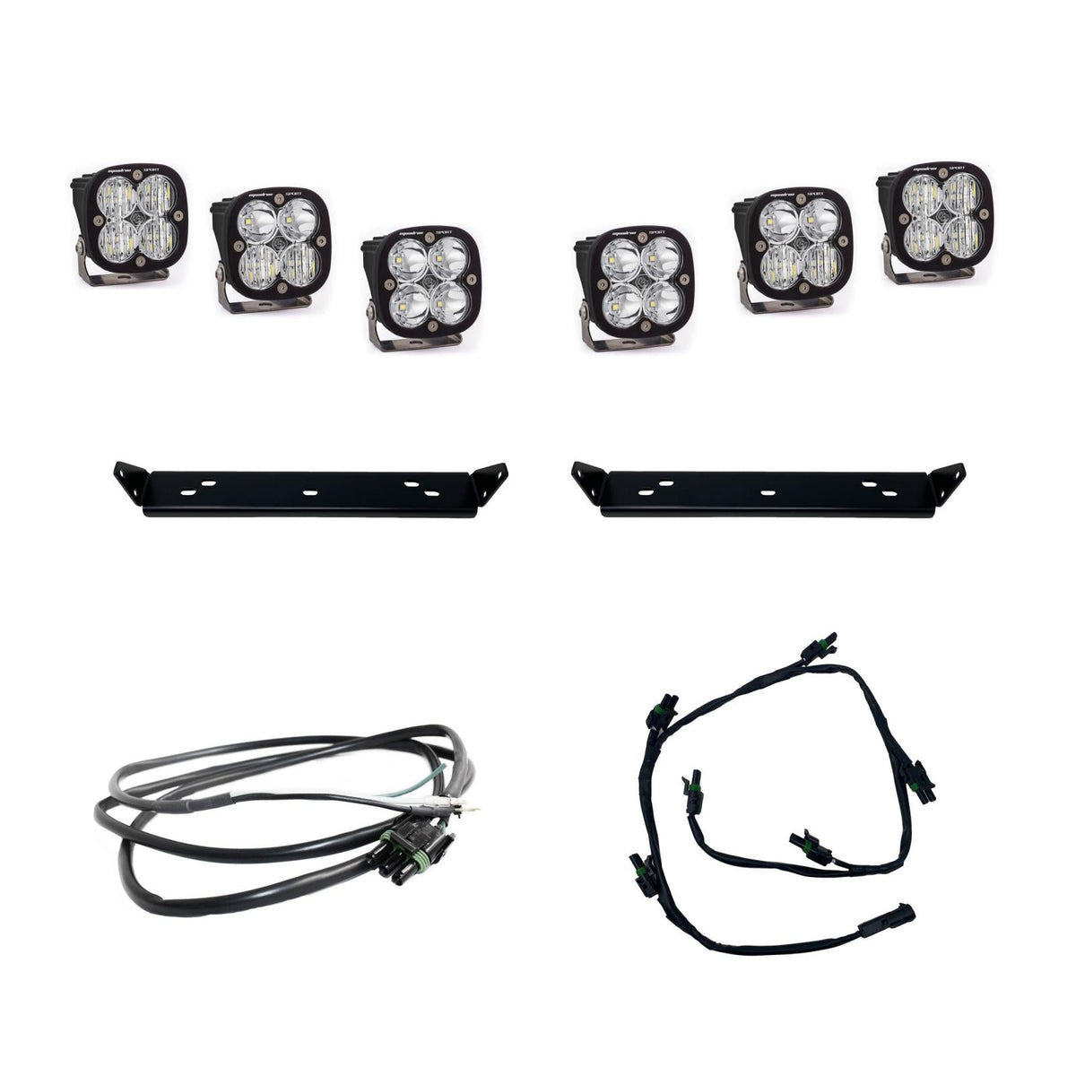 Squadron Sport Behind Grill Kit fits 21-On Ford Raptor Baja Designs - 448061