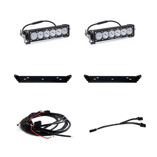10 Inch Onx6 D/C Behind Grill Kit fits 21-On Ford Raptor Baja Designs - 448063