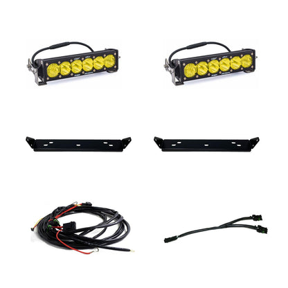 10 Inch Onx6 D/C Baja Amber Behind Grill Kit fits 21-On Ford Raptor Baja Designs - 448064