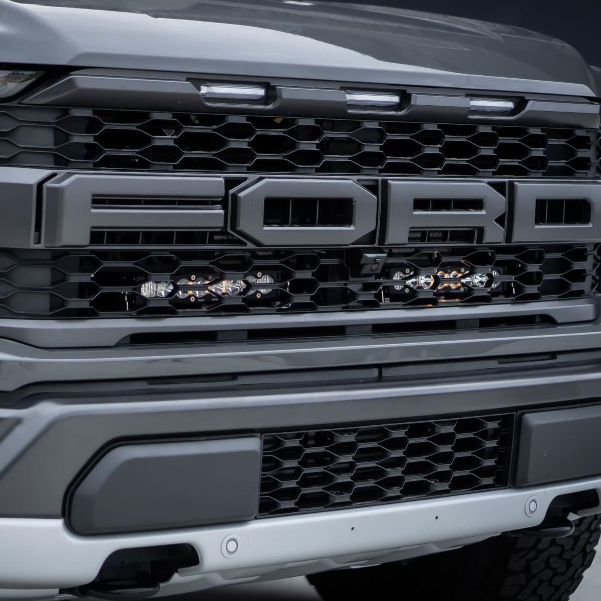 10 Inch Onx6 D/C Baja Amber Behind Grill Kit fits 21-On Ford Raptor Baja Designs - 448064