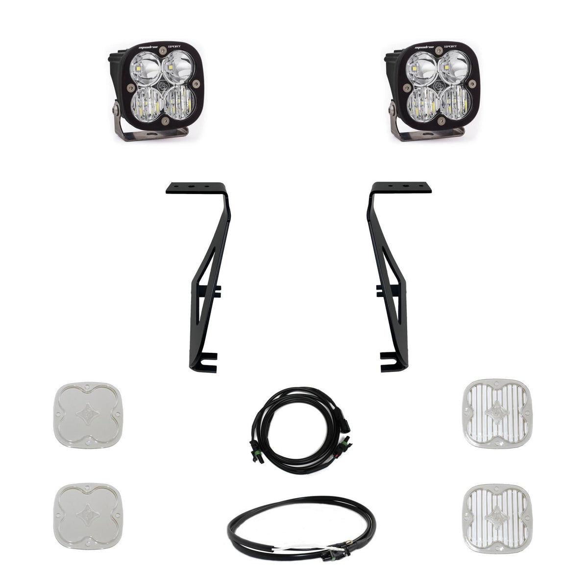 Squadron Sport A-Pillar Kit fits 21-On Ford Raptor Baja Designs - 448070