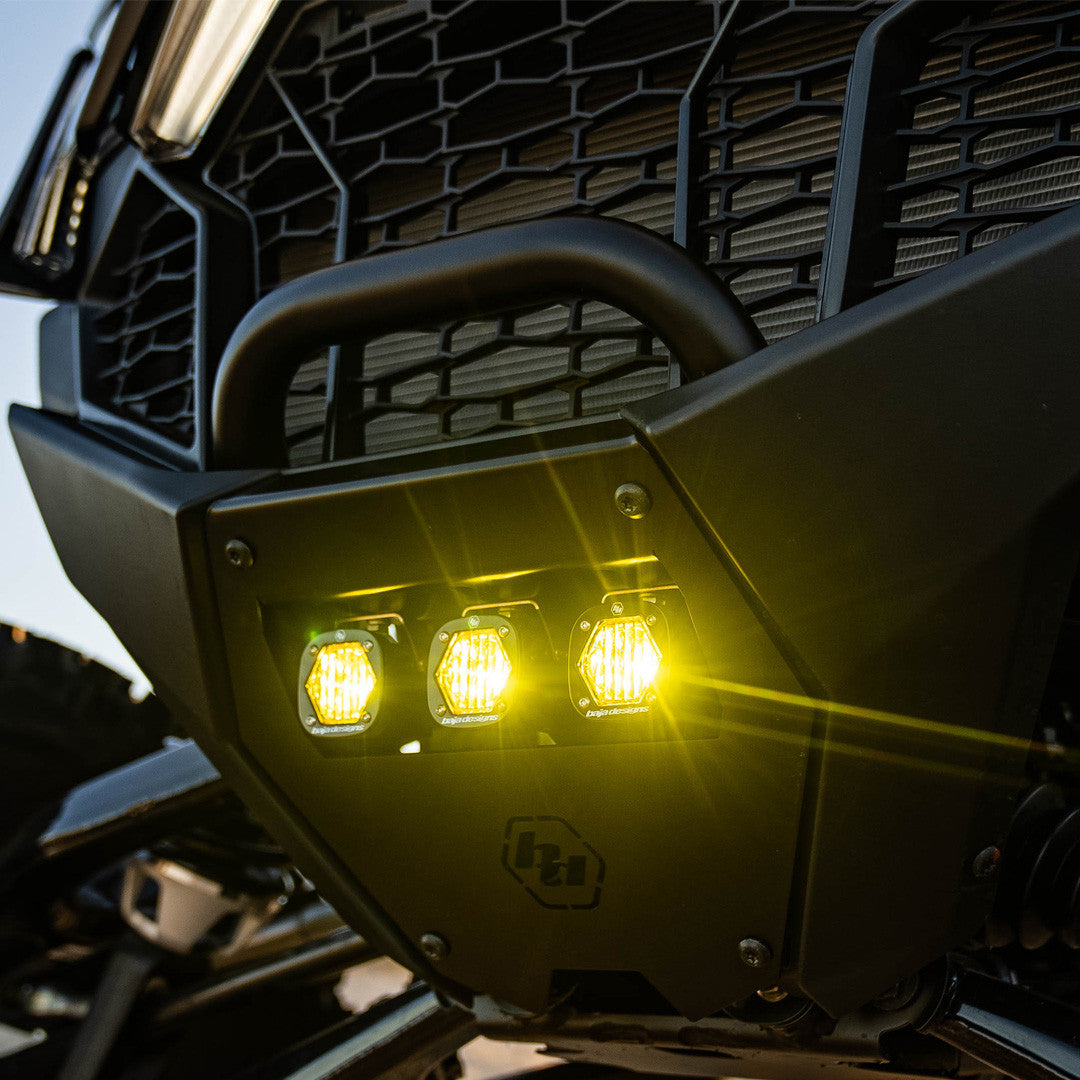 Polaris 2022 RZR Pro R S1 Lower Fascia Light Kit Baja Designs - 448099