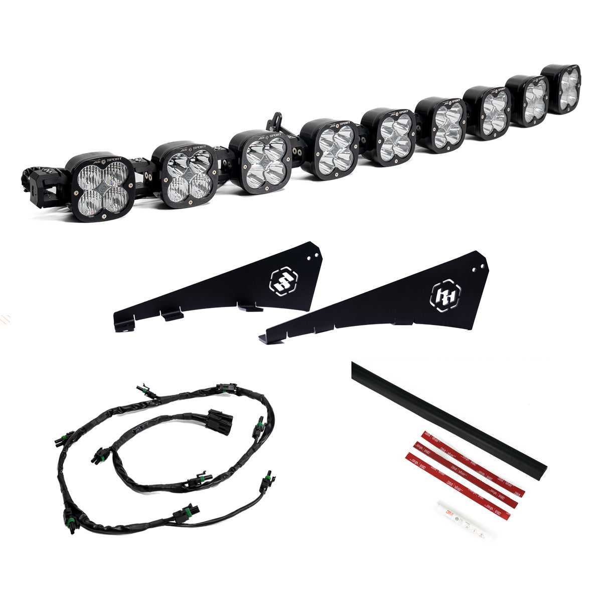 Toyota Tundra 22-Present 9XL Linkable Roof Kit Baja Designs - 448158