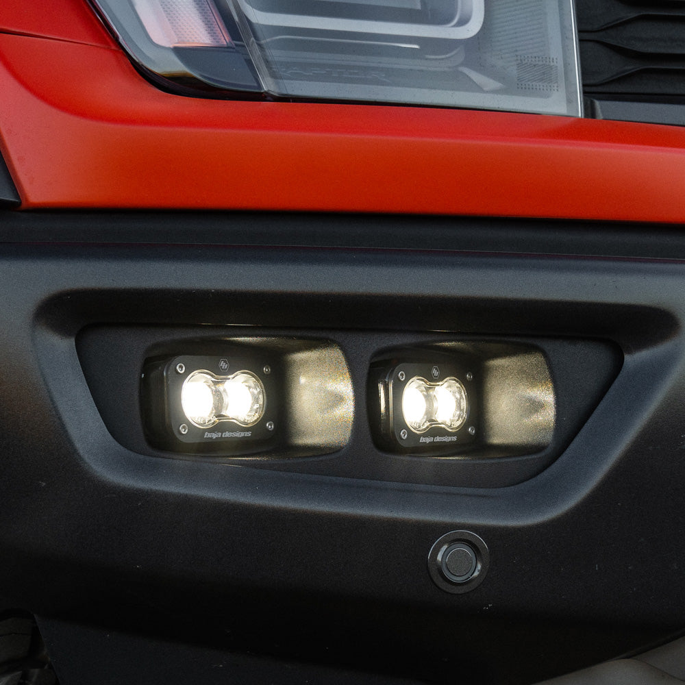 2022-Present Toyota Tundra S2 SAE OEM Fog Light Replacement Kit Baja Designs - 448162