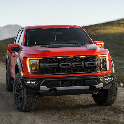 S2 SAE Baja Amber Fog Pocket Kit Fits 21-On Ford Raptor Baja Designs - 448171