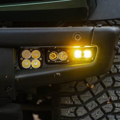 Ford Bronco (21-Present) S2 SAE FPK Sportsmen for OEM Steel Bumper Baja Designs - 448174