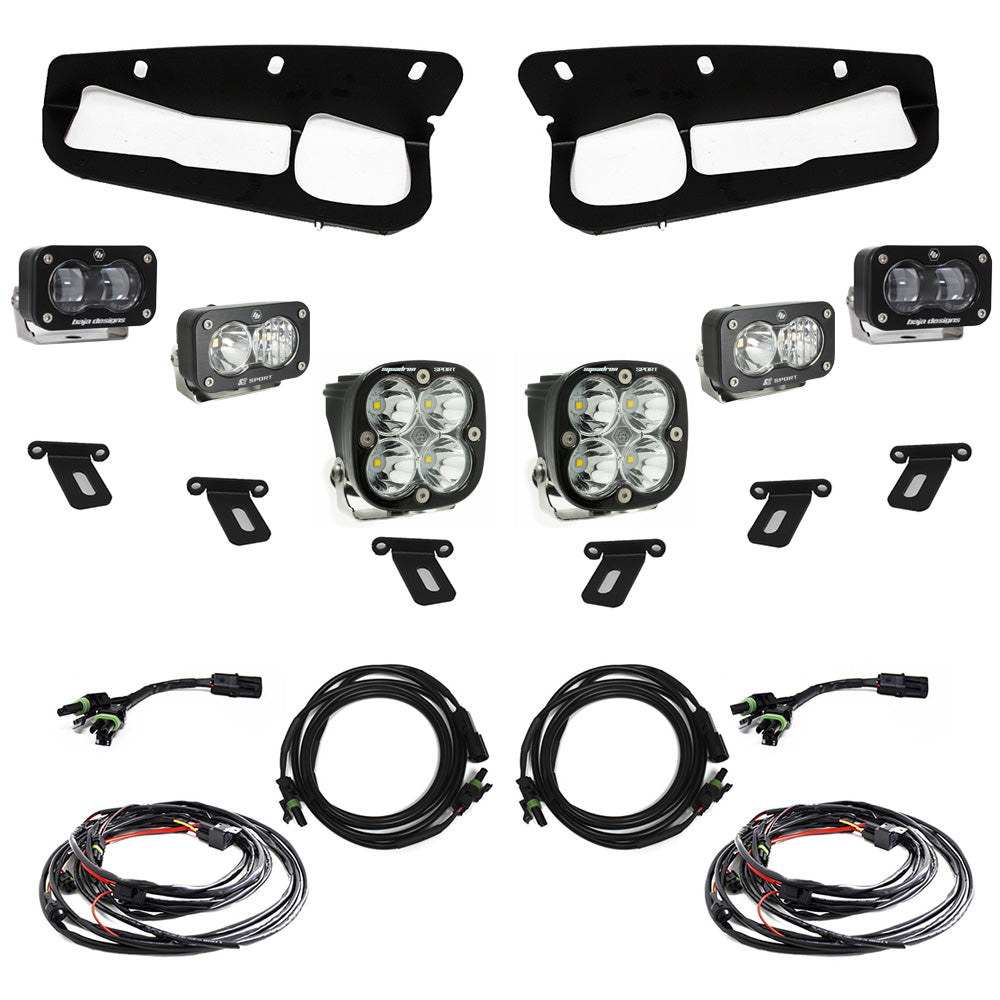 Ford Bronco (21-Present) S2 SAE FPK Sportsmen for OEM Steel Bumper Baja Designs - 448174