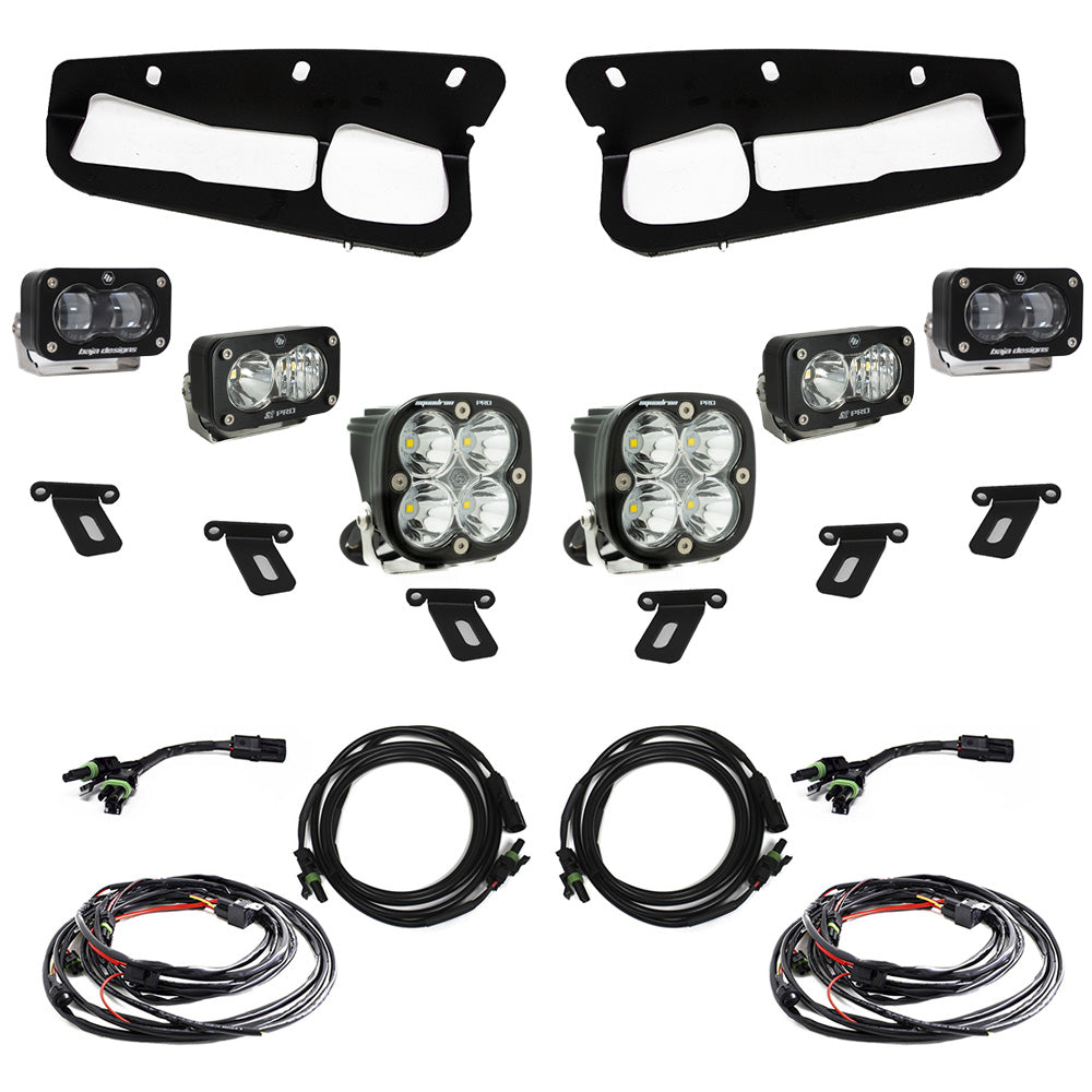 Ford Bronco (21-Present) S2 SAE FPK Pro Baja Designs for OEM Steel Bumper Baja Designs - 448175