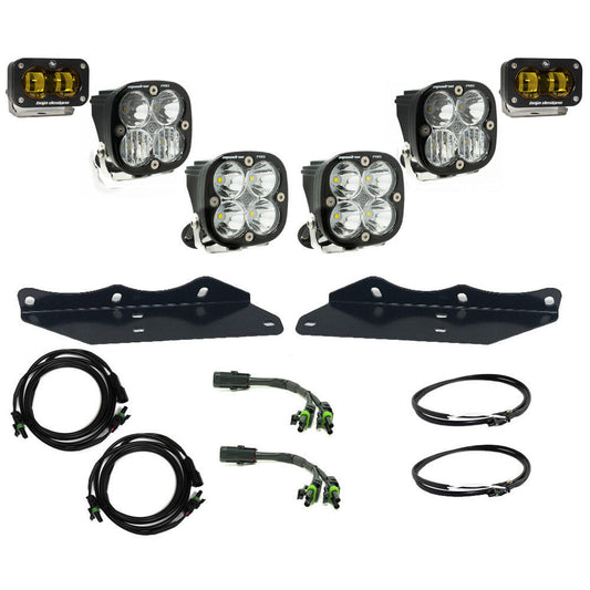 Ford Raptor (17-20) Fog Pocket Kit S2 SAE Baja Amber Pro Baja Designs - 448177