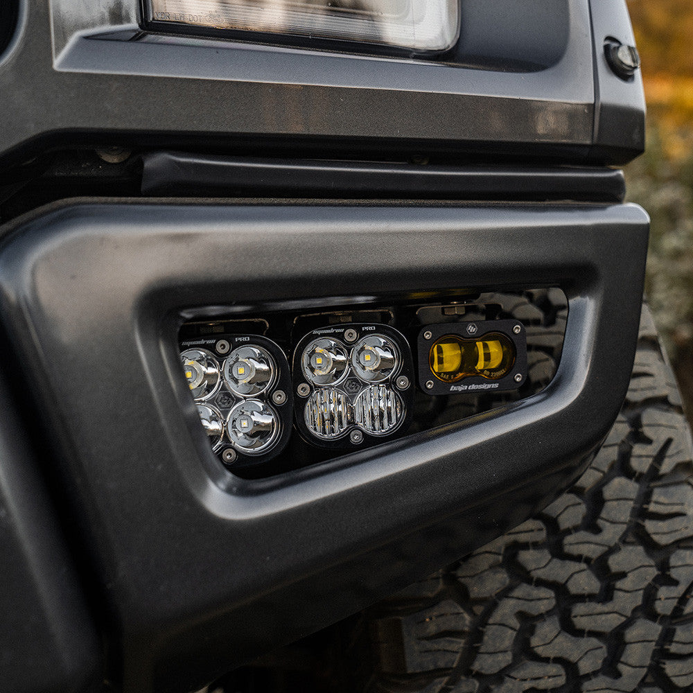 Ford Raptor (17-20) Fog Pocket Kit S2 SAE Baja Amber Pro Baja Designs - 448177