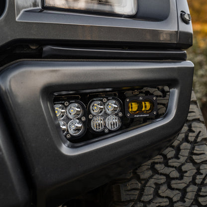 Ford Raptor (17-20) Fog Pocket Kit S2 SAE Baja Amber Pro Baja Designs - 448177