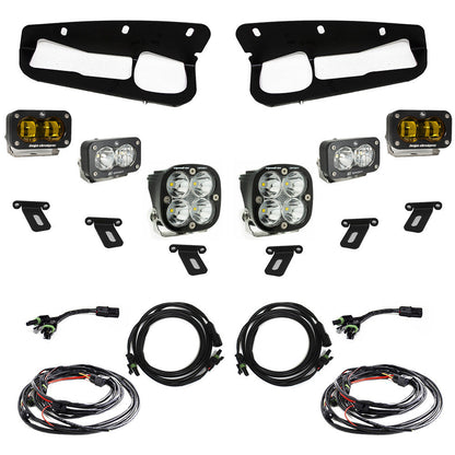 Ford Bronco (21-Present) S2 SAE Baja Amber FPK Sportsmen for OEM Steel Bumper Baja Designs - 448178