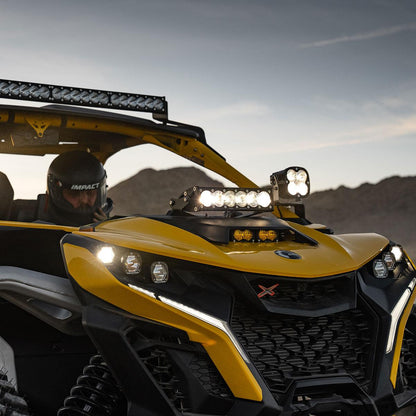 Can-Am, Maverick R, Clear 10 Inch OnX6+ Shock Tower Kit Baja Designs - 448192