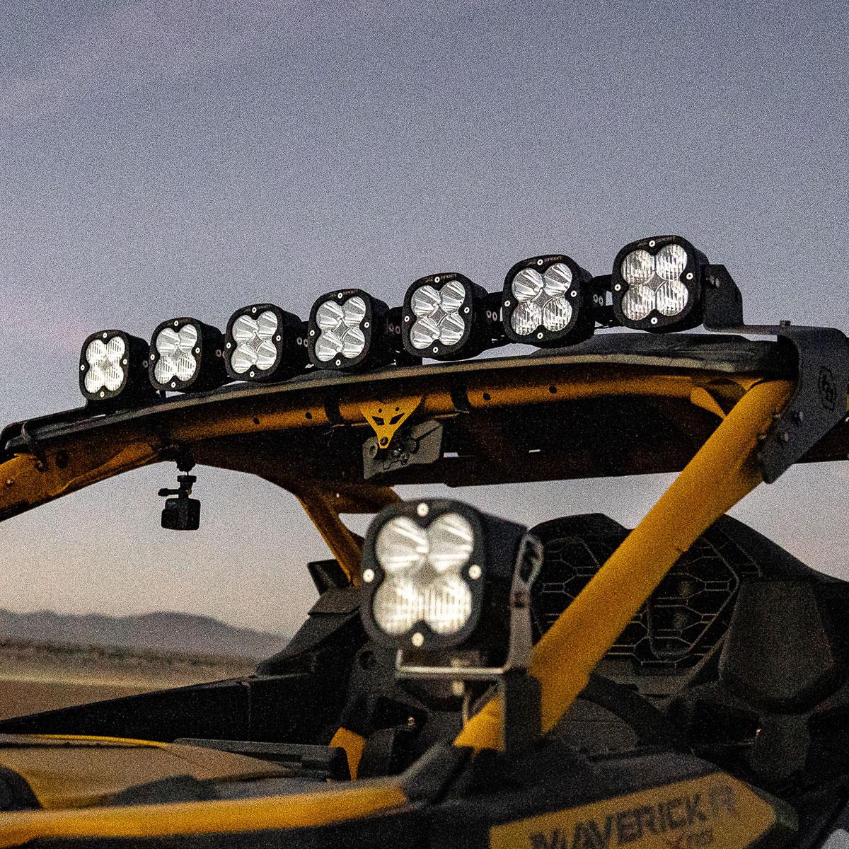 Can-Am, Maverick R, 7XL Linkable Roof Mount Kit Baja Designs - 448200