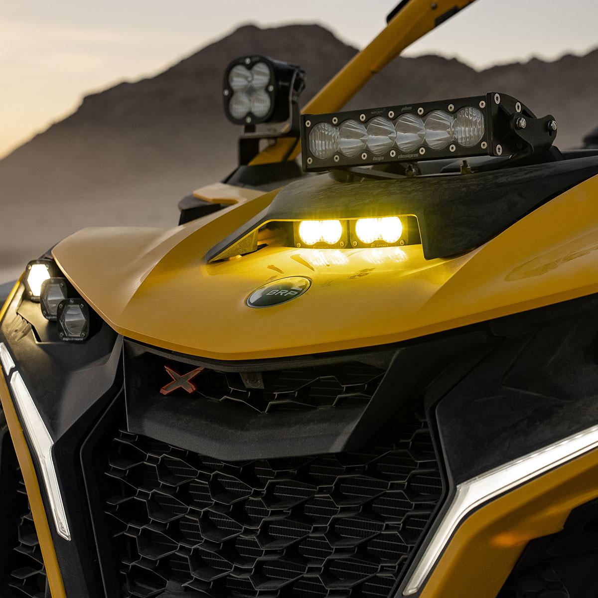 Can-Am, Maverick R, Dual S2 Pro Hood Kit Baja Designs - 448208