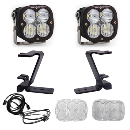 XL Sport A-Pillar Kit 2023-On Ford F-250/350 Super Duty Driving/Combo Clear Upfitter Wiring - 448210UP