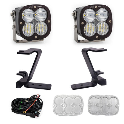 XL Pro A-Pillar Kit 2023-On Ford F-250/350 Super Duty Driving/Combo Clear Toggle Wiring - 448211