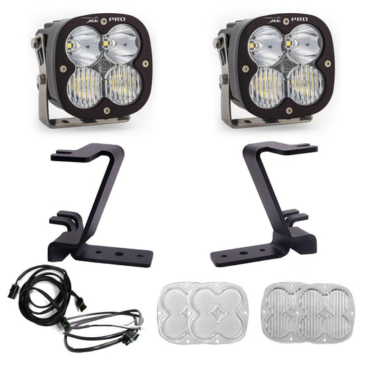 XL Pro A-Pillar Kit 2023-On Ford F-250/350 Super Duty Driving/Combo Clear Upfitter Wiring - 448211UP