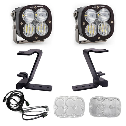 XL Pro A-Pillar Kit 2023-On Ford F-250/350 Super Duty Driving/Combo Clear Upfitter Wiring - 448211UP