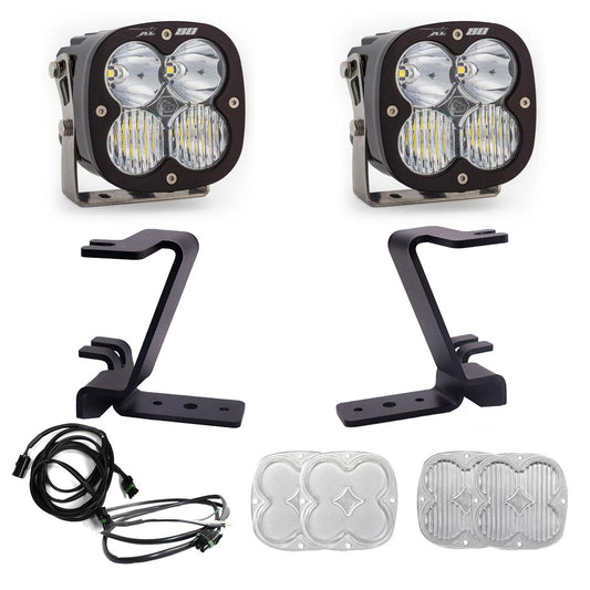 XL80 A-Pillar Kit 23-On Ford F-250/350 Super Duty Driving/Combo Clear Upfitter Wiring - 448212UP