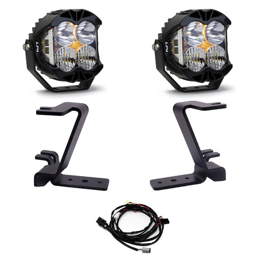 LP4 A-Pillar Kit 2023-On Ford F-250/350 Super Duty Driving/Combo Clear Toggle Wiring - 448213