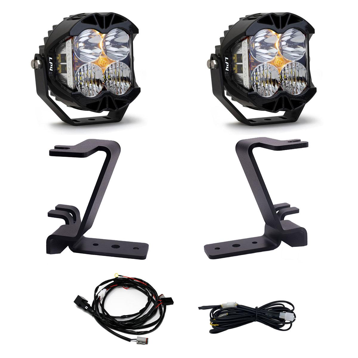 LP4 A-Pillar Kit 2023-On Ford F-250/350 Super Duty Driving/Combo Clear Upfitter Wiring - 448213UP