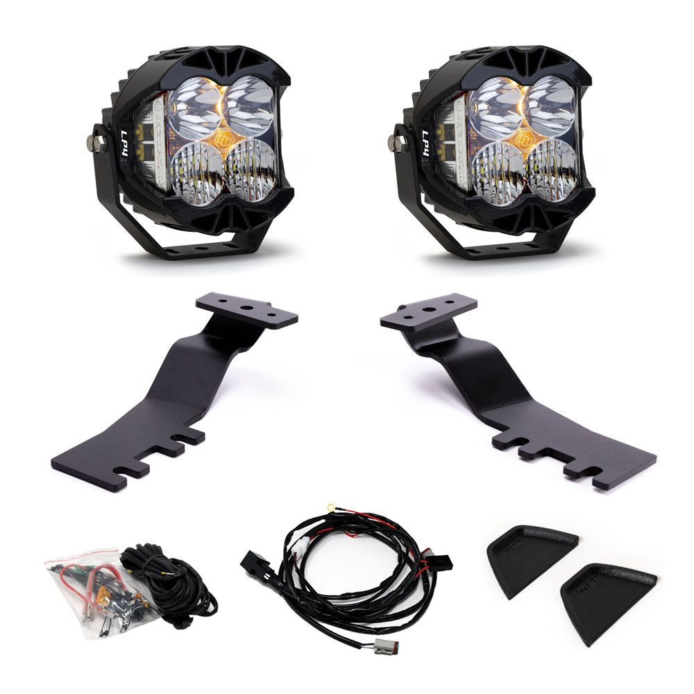 2024-On Toyota Tacoma LP4 A-Pillar Kit Baja Designs - 448251