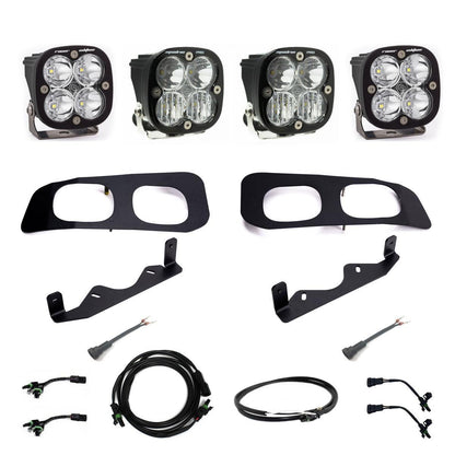 Ford Super Duty 2023-On  Dual Unlimited Fog Pocket Upfitter Kit Baja Designs - 448255UP