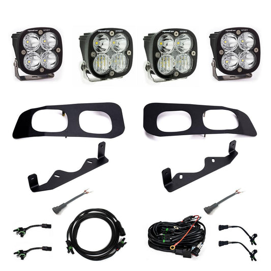 Ford Super Duty 2023-On  Dual Sportsmen Fog Pocket Kit Baja Designs - 448257