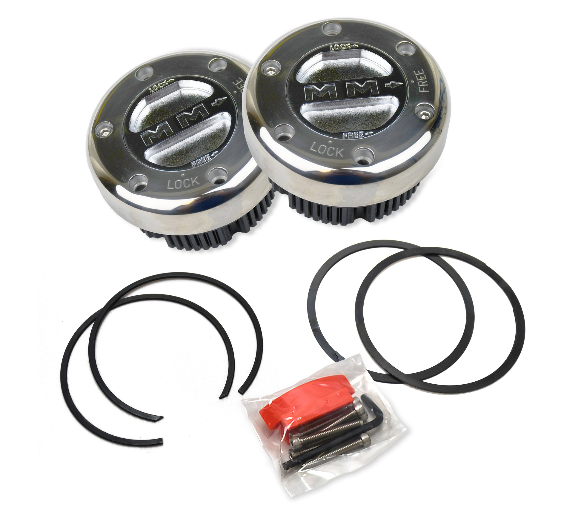 Premium Stainless Locking Hubs 30 Spline Dana 60 Mile Marker