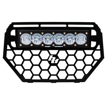 Polaris RZR Grille and OnX6 LED Light Bar Kit 14-15 Baja Designs - 457543