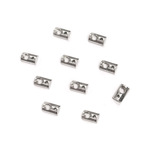 07-18 Jeep Wrangler JK T-Slot Roll-In Nut Kit 10-Pack TeraFlex