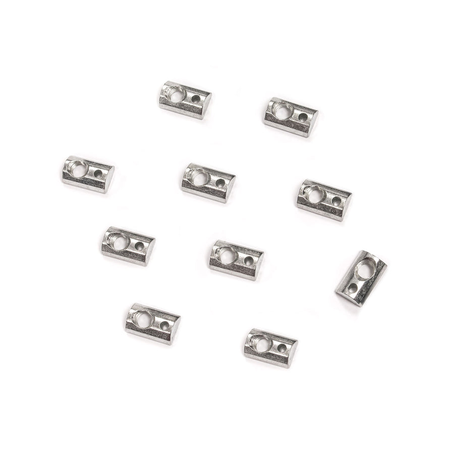 07-18 Jeep Wrangler JK T-Slot Roll-In Nut Kit 10-Pack TeraFlex