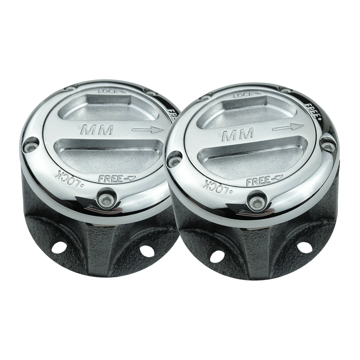 Premium Manual Locking Hubs Toyota 6 Bolt 30 Spline Mile Marker