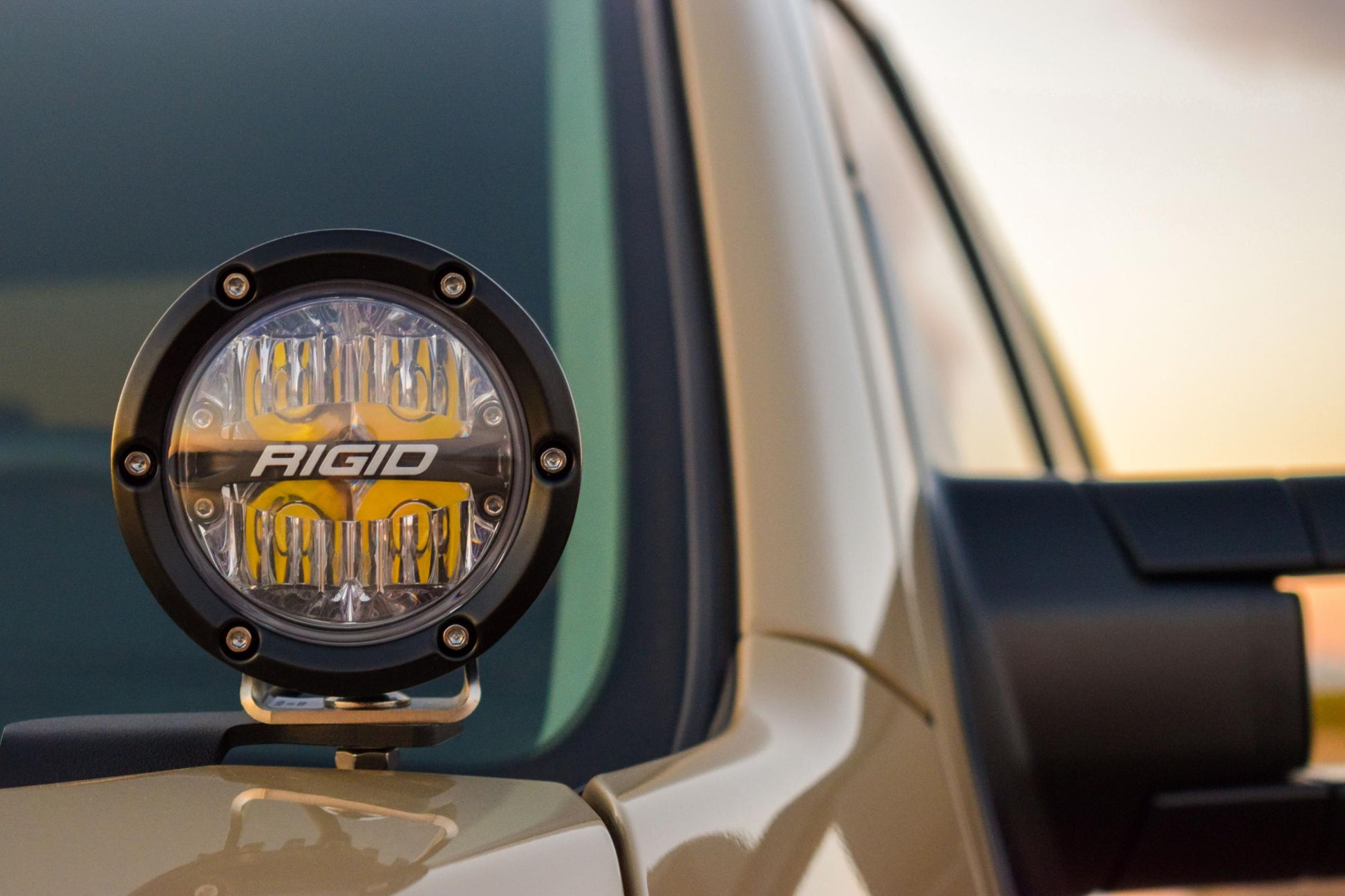 Rigid Industries 14-20 Toyota Tundra A-Pillar Mount Fits 360-Series D-Series D-SS RIGID