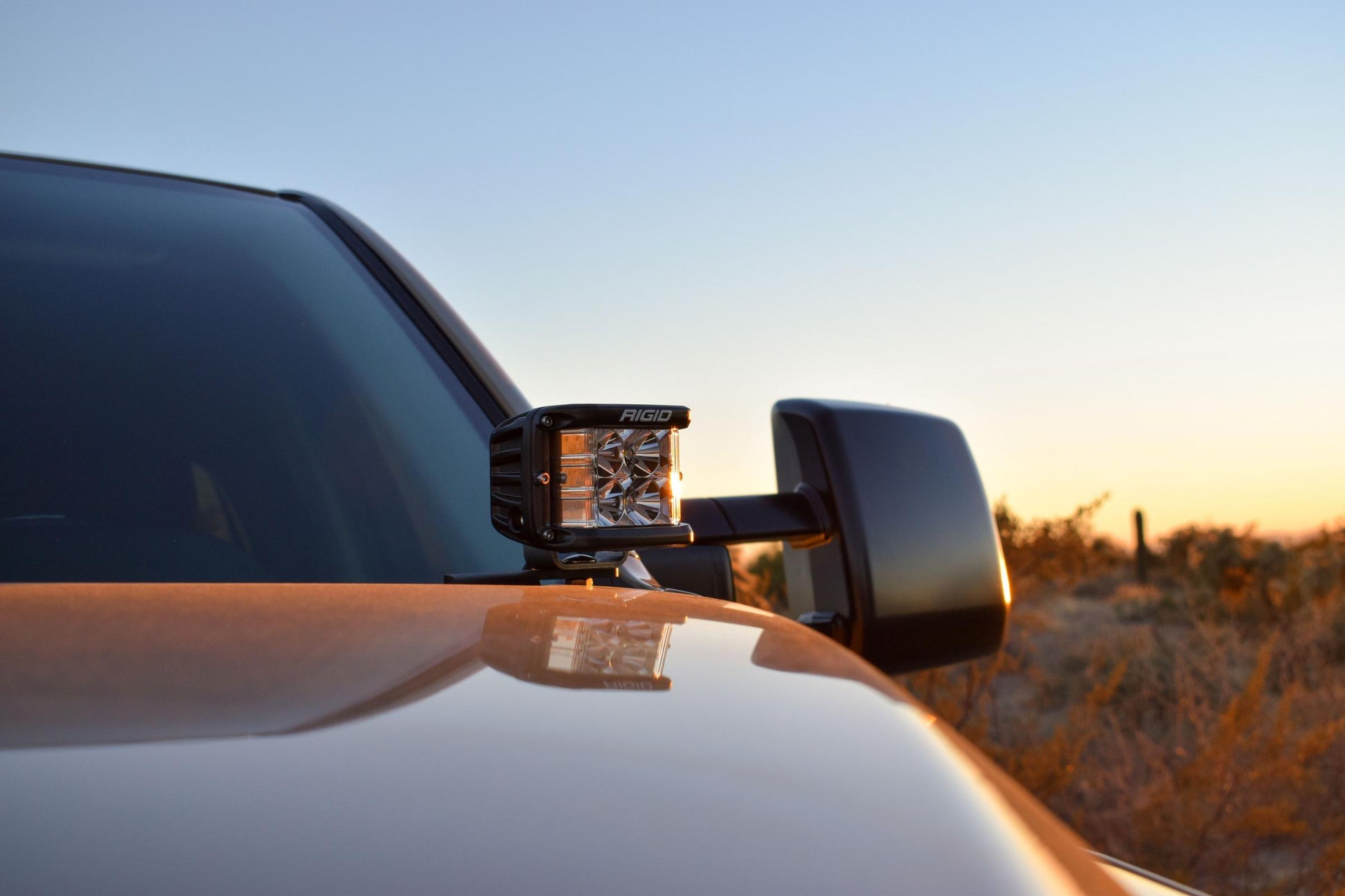 Rigid Industries 14-20 Toyota Tundra A-Pillar Mount Fits 360-Series D-Series D-SS RIGID