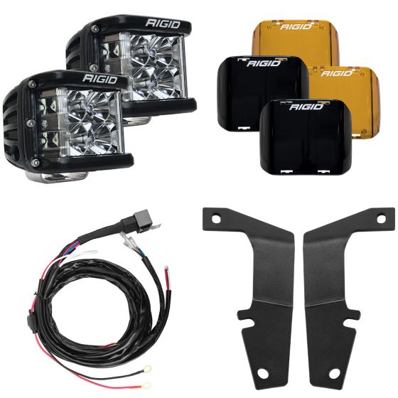 2010-2020 Toyota 4Runner A-Pillar Light Kit, Includes D-SS Flood RIGID Industries - Default Title