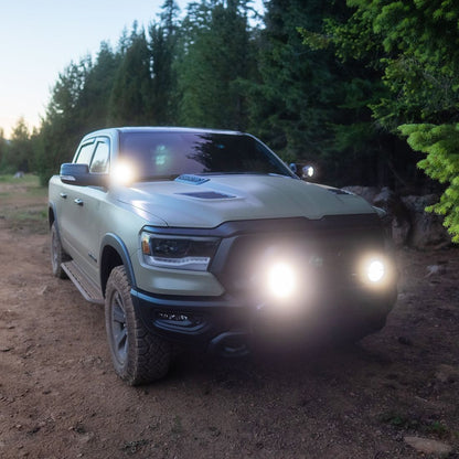 Rigid Industries 2019-Present Dodge RAM 1500 and 2019-Present TRX A-Pillar 360-Series LED Light Kit