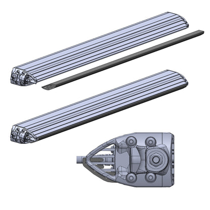Rigid Industries 2021+ Ford Bronco Roof Rack Mount Kit RIGID