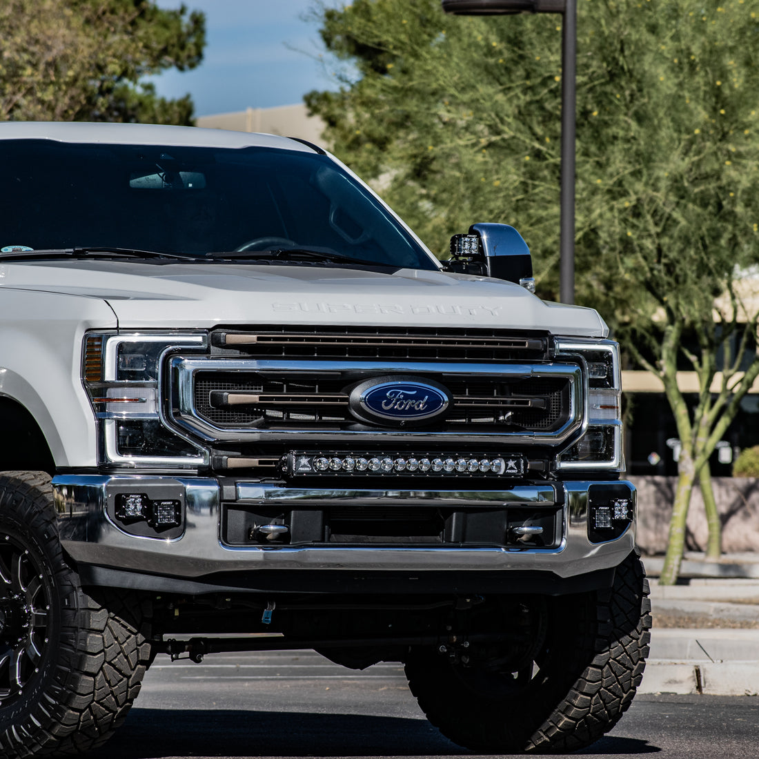 Rigid Industries 2020-Present Ford SuperDuty Bumper Bar Mount