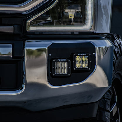 Rigid Industries 2020-Present Ford SuperDuty D-Series Fog Light Kit