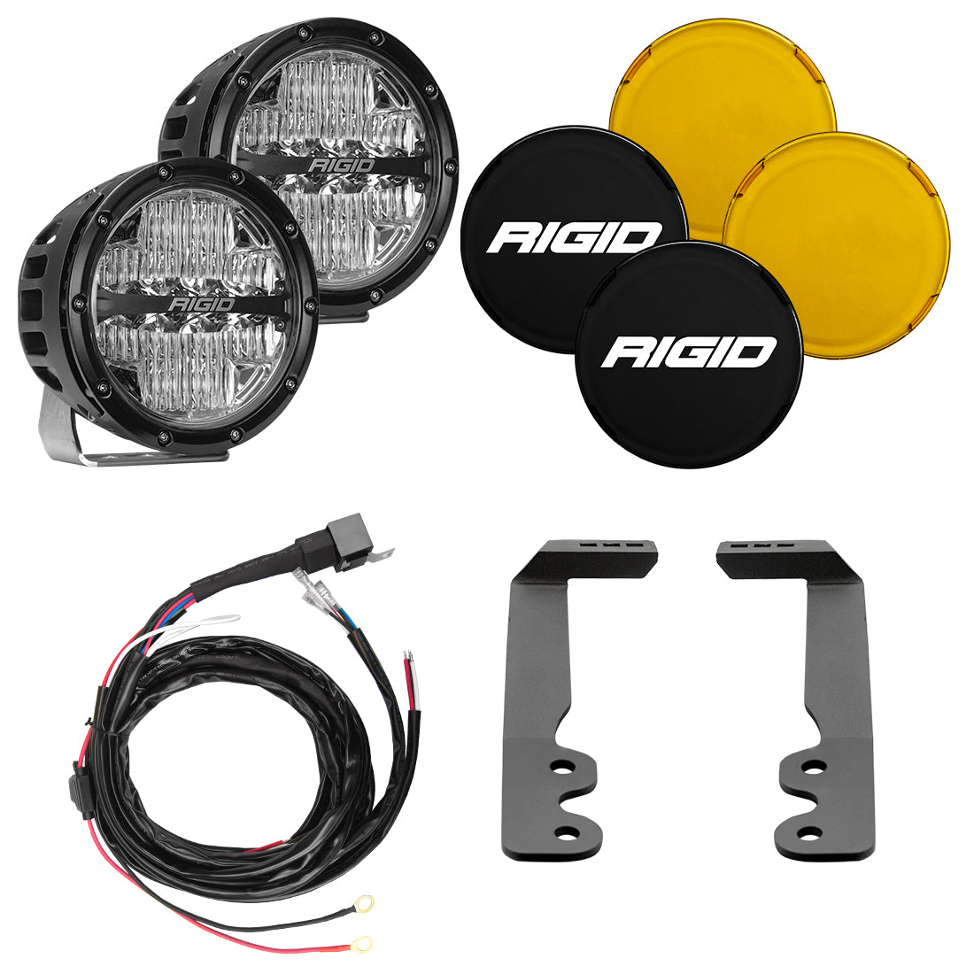 Rigid Industries 2022+ Toyota Tundra 360-Series A-Pillar Lighting Kit