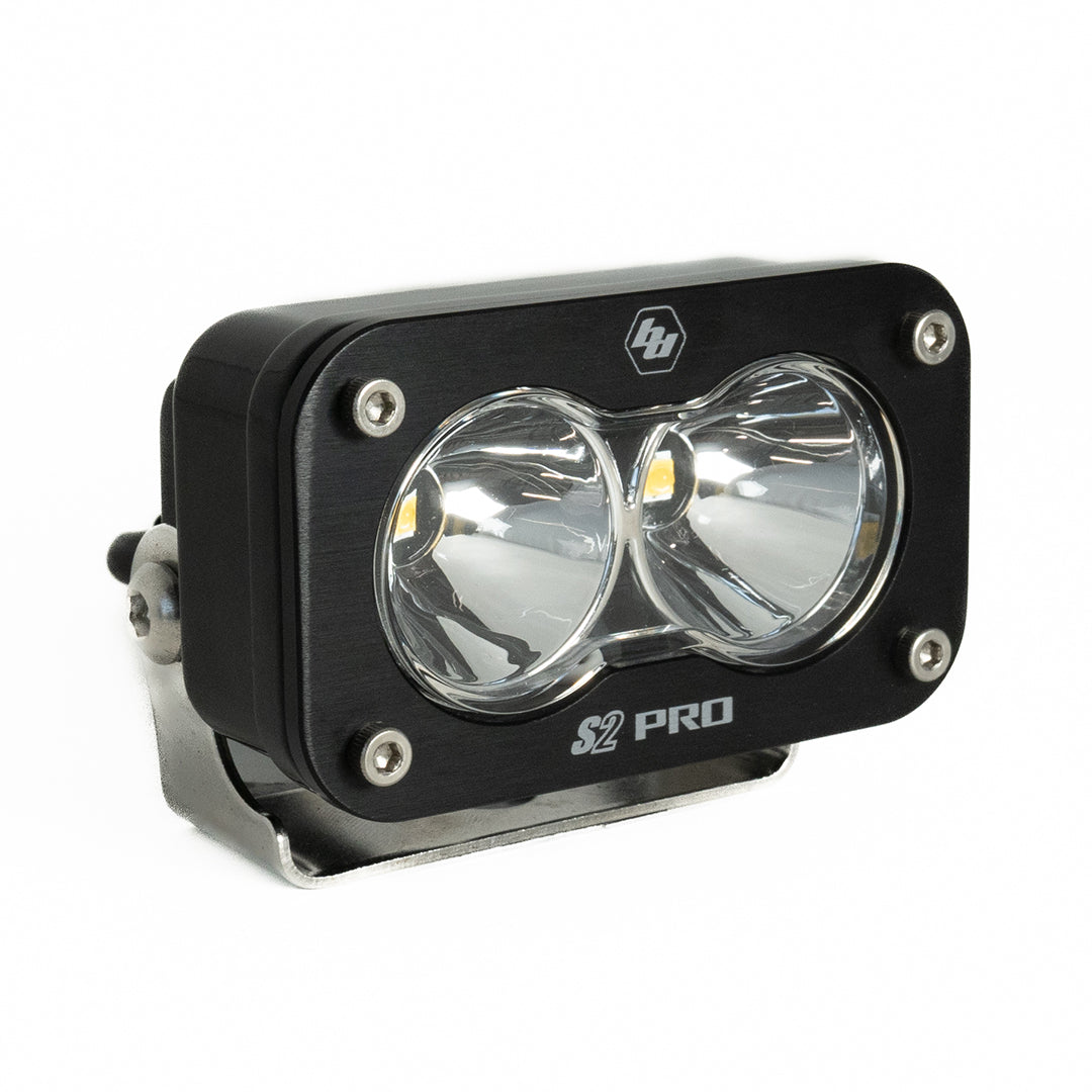 LED Work Light Clear Lens Spot Pattern S2 Pro Baja Designs - 480001
