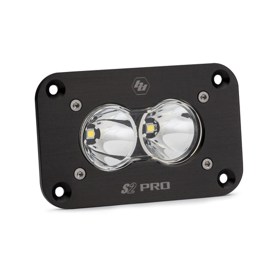 LED Light Work/Scene Pattern Clear Black S2 Pro Baja Designs - 481001