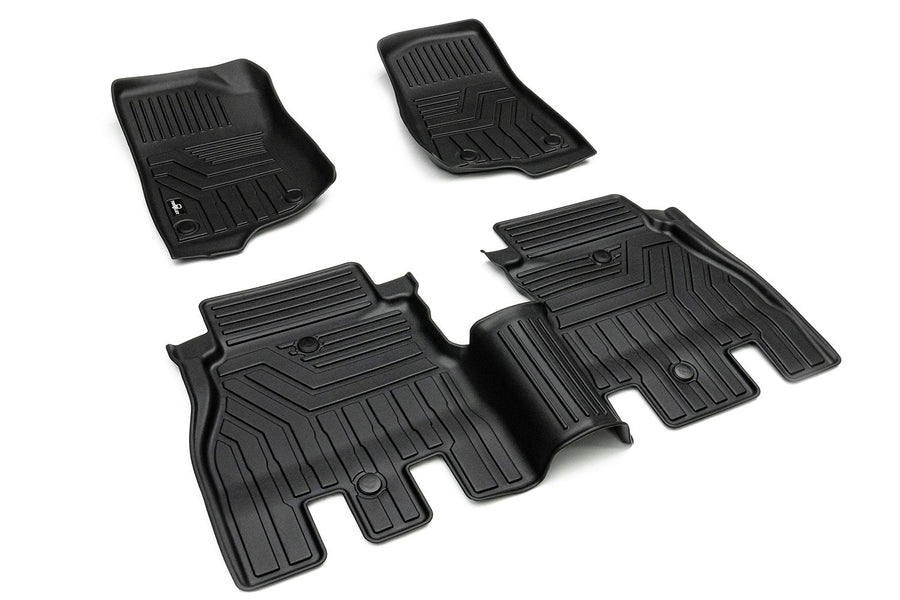 18-Up Wrangler JL 4 Door All-Weather Floor Liner Kit Front & Rear TeraFlex