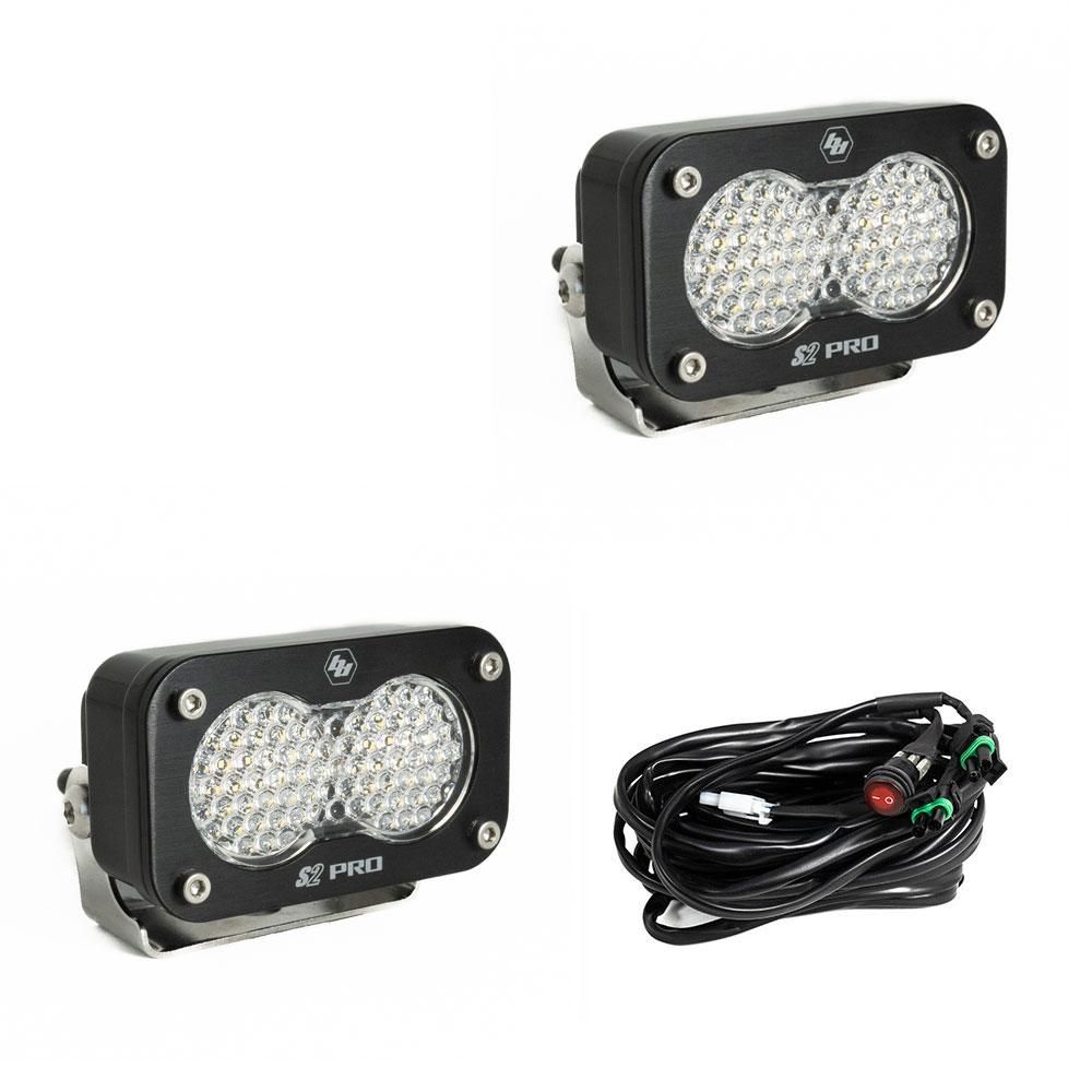 LED Light Pods Work/Scene Pattern Pair S2 Pro Series Baja Designs - 487806