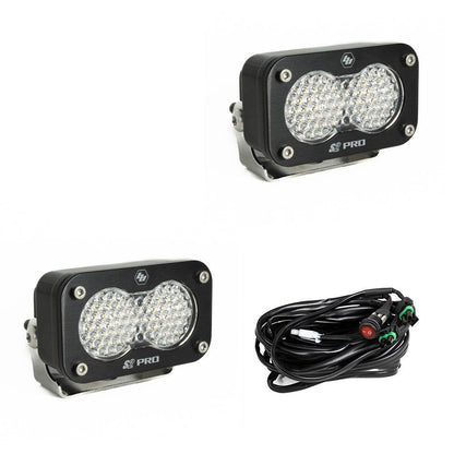LED Light Pods Work/Scene Pattern Pair S2 Pro Series Baja Designs - 487806